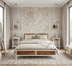 Set Dormitor Rustic Haven King de la Studio Szel - SET132 - Culoare_P004 - Drawers_P064 - VOPSIT