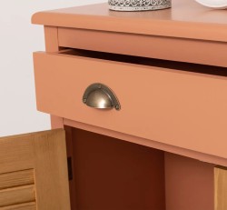 Comoda cu 2 usi si 1 sertar, Colectia Shutter de la Studio Szel PS572 - Culoare Top_P002 - Culoare Corp_P112 - Culoare Usi si Sertare_P002 - DUBLU COLOR