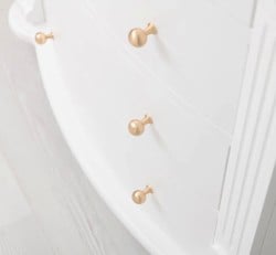 Comoda cu 4 sertare curbate, Colectia Directoire de la Studio Szel PS36 - Culoare_P004 - VOPSIT
