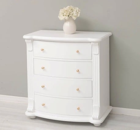 Comoda cu 4 sertare curbate, Colectia Directoire de la Studio Szel PS36 - Culoare_P004 - VOPSIT