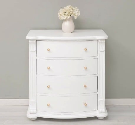 Comoda cu 4 sertare curbate, Colectia Directoire de la Studio Szel PS36 - Culoare_P004 - VOPSIT