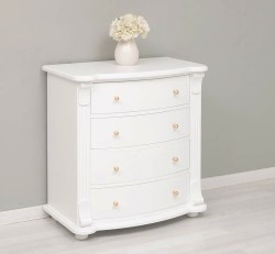 Comoda cu 4 sertare curbate, Colectia Directoire de la Studio Szel PS36 - Culoare_P004 - VOPSIT