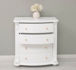 Comoda cu 4 sertare curbate, Colectia Directoire de la Studio Szel PS36 - Culoare_P004 - VOPSIT