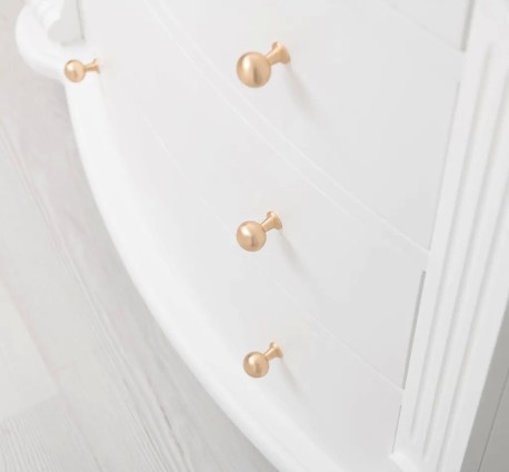 Comoda cu 4 sertare curbate, Colectia Directoire de la Studio Szel PS36 - Culoare_P004 - VOPSIT