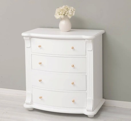 Comoda cu 4 sertare curbate, Colectia Directoire de la Studio Szel PS36 - Culoare_P004 - VOPSIT