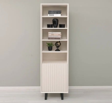 Dulap cu 1 usa "Slatted" - Culoare_P015 - VOPSIT