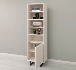 Dulap cu 1 usa "Slatted" - Culoare_P015 - VOPSIT