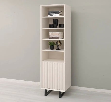 Dulap cu 1 usa "Slatted" - Culoare_P015 - VOPSIT