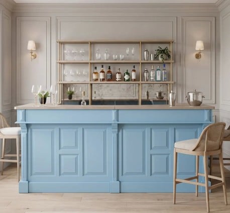 Mobilier pentru baruri S+D de la Studio Szel PS482L + R - Culoare Top_P037 - Culoare Corp_P053 - DUBLU COLOR