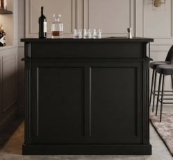 Bar cu 2 sertare, 2 compartimente deschise de la Studio Szel PS577 - Culoare_P003 - VOPSIT