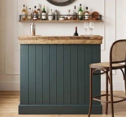 Tejghea de bar cu dungi verticale 120 cm - PS696-120