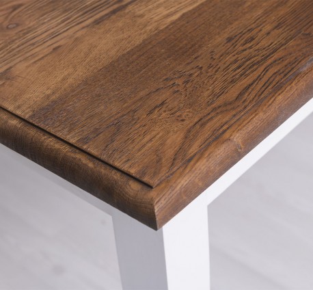 Masa 210x90, cu blat stejar - Culoare Top_P064 - Culoare Corp_P004 - DUBLU COLOR de la Rustic Butique - OUTPS22 - Culoare Top_P064 - Culoare Corp_P004 - DUBLU COLOR