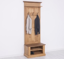 Cuier cu 2  spatii deschise, din stejar - Culoare Top_P064 - Culoare Corp_P061 - Culoare Cornisa_P064 - DUBLU COLOR de la Rustic Butique - OUTOPS537 - Culoare Top_P064 - Culoare Corp_P061 - Culoare Cornisa_P064 - DUBLU COLOR