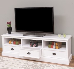 Comoda 3 sertare si 3 spatii deschise de la Studio Szel - PS106  - Culoare_P004 - VOPSIT