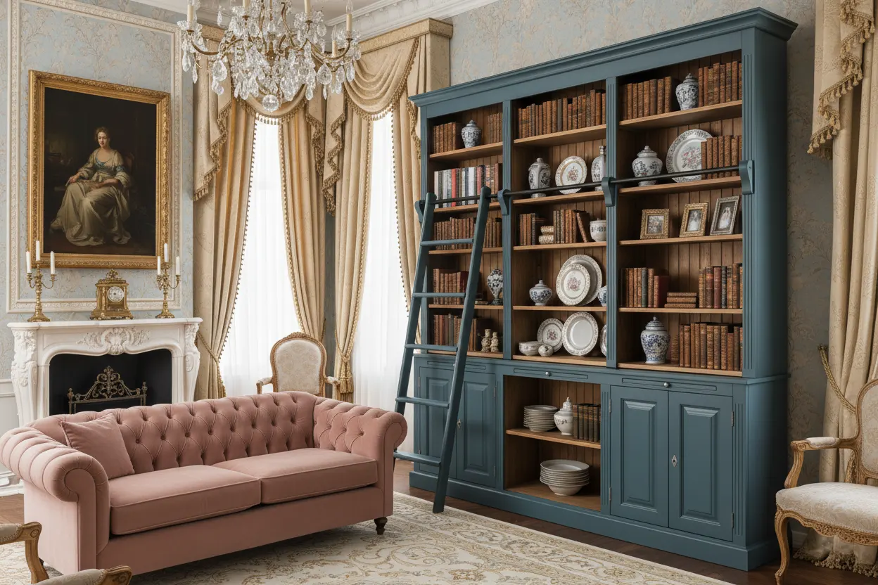 Mobilier de living elegant din lemn masiv – StudioSzel